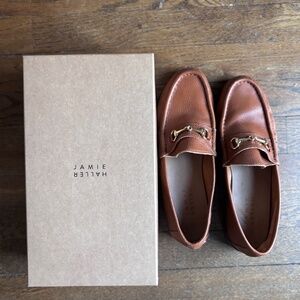 Jamie Haller Bit Loafers in Cognac
